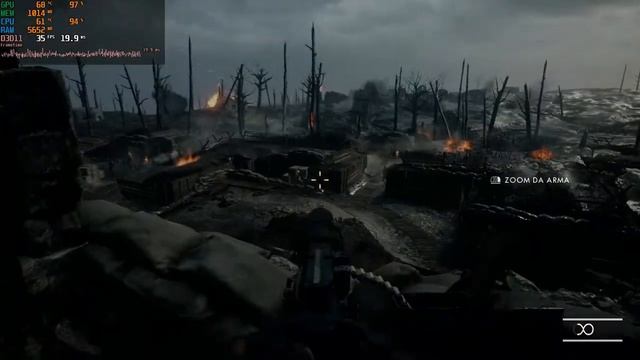 Battlefield 1 | Core 2 Quad Q8400 + GTX 645 1GB + 8GB DDR3 смотреть онлайн