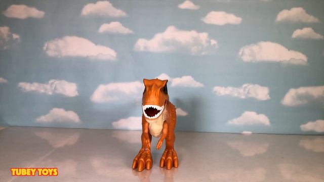 NEW! ZURU Robo Alive Robotic Pets! T-Rex ROARS! WALKS! Spider Spins, Scurries! SO SCARY! Tubey Toys смотреть онлайн