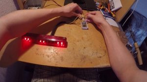 Бегущий огонь в спойлер ВАЗ 2115