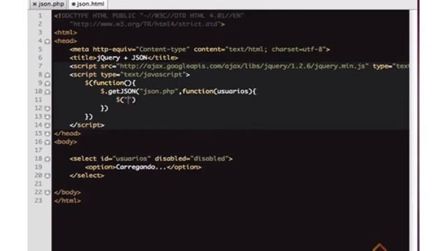 [jquery] Usando JSon смотреть онлайн