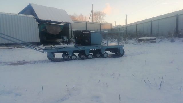 Испытание ходовой буксировщик МД смотреть онлайн