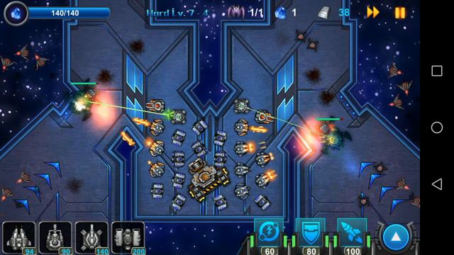 Galaxy Defence. Прохождение уровня 7-4 Hard 🎸Starcraft 2 Heart of the Swarm - The comming storm 🎸 смотреть онлайн