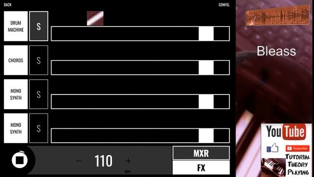 Bleass 110bpm metronome beat смотреть онлайн