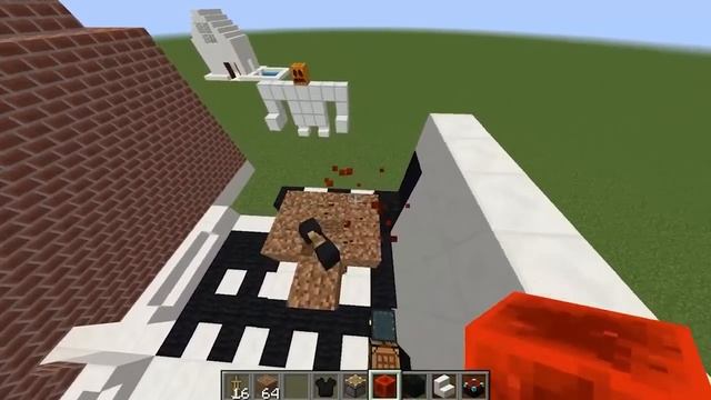 Как сделать симпатичную мягкую игрушку в майнкрафт _ Котёнок в майнкрафте или кот и кошка #minecraf смотреть онлайн