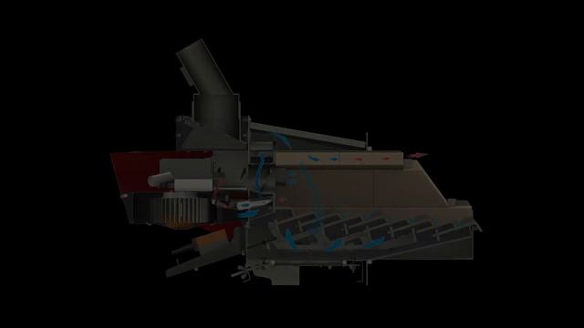 Система регулировки воздуха горения в пеллетной горелке смотреть онлайн