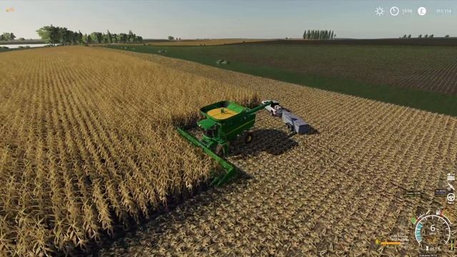 Getting the corn done! - Millennial Farmer - Episode 16 - Farming Simulator 19 смотреть онлайн