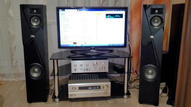 JBL STUDIO 180 and Denon AVR 3300 смотреть онлайн
