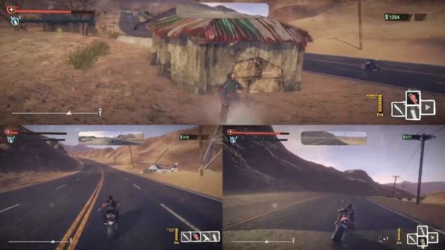 Road Redemption НА ТРОИХ! Версия от 23.11.2017! (split screen) смотреть онлайн