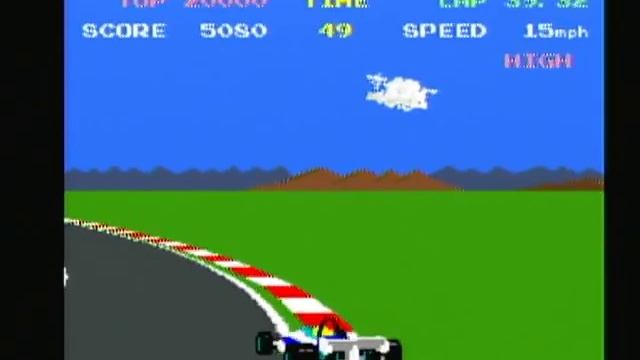 Namco Museum Pole Position 2 (Game Cube) Game Play смотреть онлайн