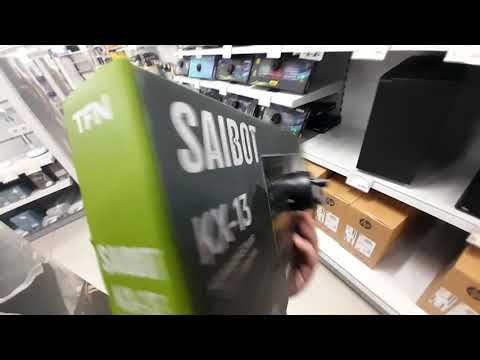 Едем покупать новую клавиатуру,мышку и распаковываем