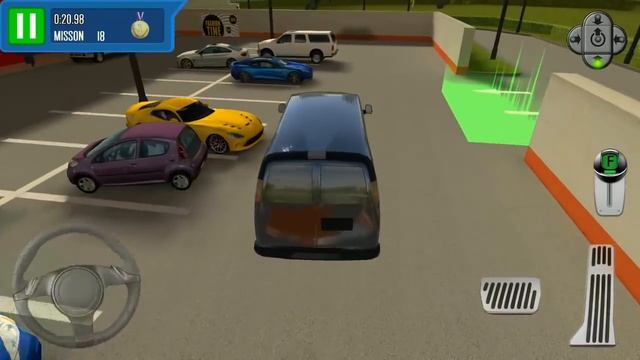 Multi Level Car Parking 6 #3 Large Van - Android Gameplay FHD смотреть онлайн