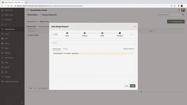 Visual Builder Code Audit as Part of Merge Request смотреть онлайн