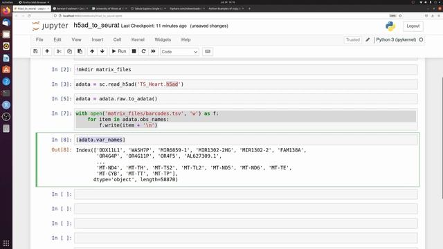 Convert h5ad anndata to a Seurat single-cell R object смотреть онлайн