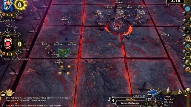 Blood Bowl Legendary Edition Ogres vs Vampires Part 1 смотреть онлайн