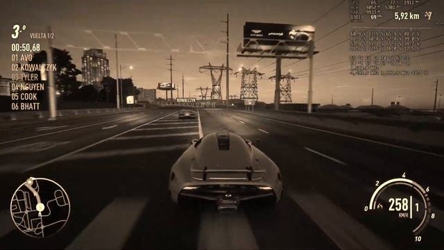 Nvidia Freestyle test 390.65 drivers. NFS Payback. Sepia gameplay. 1080p ultra. i7 5960x + GTX 1080 смотреть онлайн