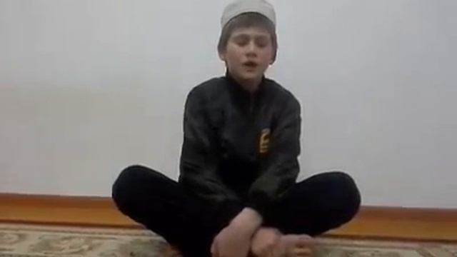 Шапиев Абдуллагь 12 лет, выучил 18 джузов Корана смотреть онлайн