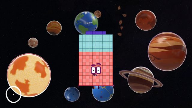 Numberblocks Math: Undecimalblocks Square on the Moon | Numberblocks Step Squad | LEVEL 2 | #170 смотреть онлайн