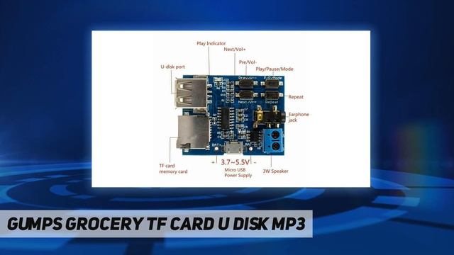 Gump's grocery TF Card U Disk MP3 - Review 2023 смотреть онлайн