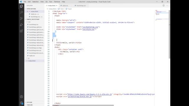 Сетка Bootstrap Контейнеры смотреть онлайн