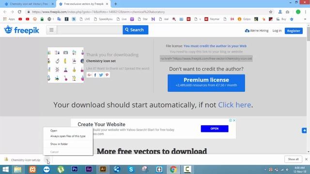 How To Use Freepik In Photoshop Ll Mahananda Gain
