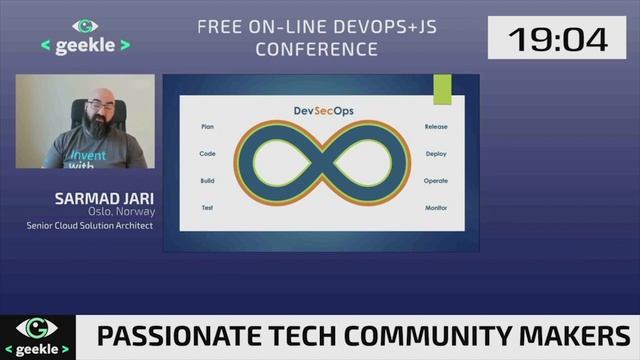 Azure DevOps and GitHub Actions - Sarmad Jari | Geekle Free Online DevOps+JS Conference смотреть онлайн
