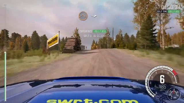 DiRT Rally Subaru Impreza 2001 Paskuri Finland WORLD RECORD смотреть онлайн