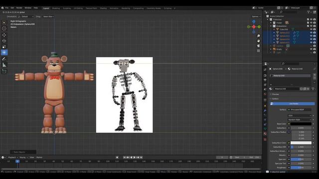 Продолжаю моделировать FNAF! смотреть онлайн