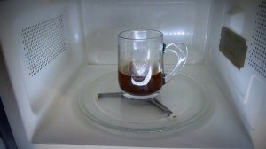 Tурецкий кофе в микроволновке. (Türk kahvesi mikrodalgada )