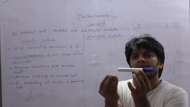 LECTURE-(03)__BASIC & APPLIED CHEMISTRY__(Difference between metallic and electrolytic conduction) смотреть онлайн