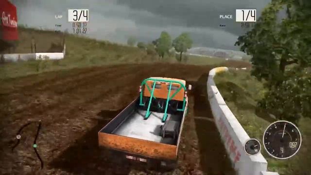 ZiL Truck RallyCross Part 2 - Walkthrough Gameplay (No Commentary) (Steam Indie Racing Game 2017) смотреть онлайн