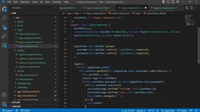 Angular complete role based authentication tutorial смотреть онлайн