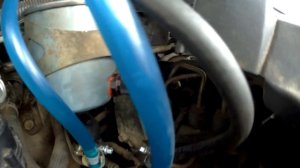 Nissan Pathfinder. Воздух в системе