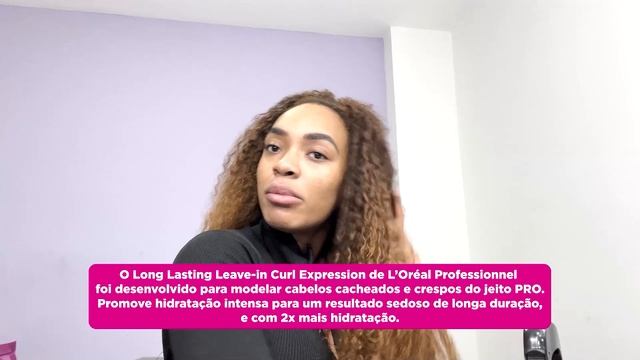 ARRUME-SE COMIGO | Usei a linha da L'Oréal Professionnel Expert Curl Expression смотреть онлайн