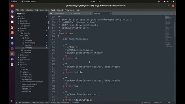 RISY 10 : ENTITÉ UNIQUE - CONTRAINTES - MIGRATION (Symfony 5) смотреть онлайн