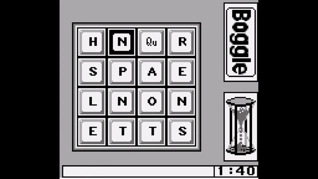 Boggle Plus (Game Boy Game) - Boggle Tournament Longplay смотреть онлайн