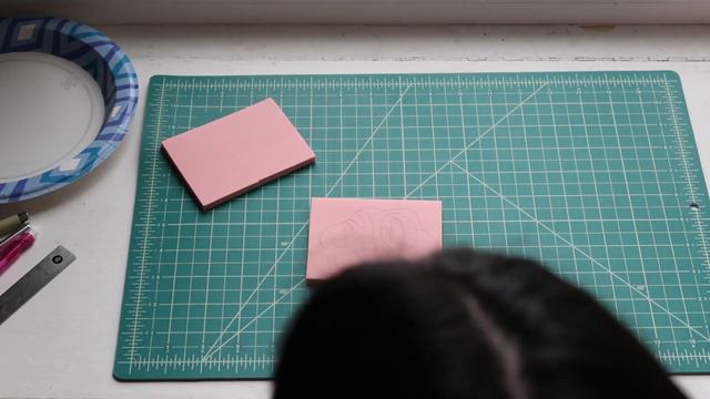 organizing my art supplies + linocut printmaking смотреть онлайн