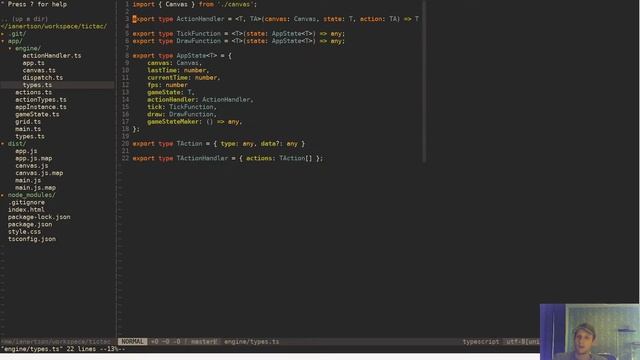Writing Tic Tac Toe in Typescript - part 5 смотреть онлайн
