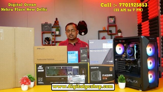 52K Gaming PC Build With Monitor Digital Ocean Nehru Place Best Budget Gaming pc Quadro T600 смотреть онлайн