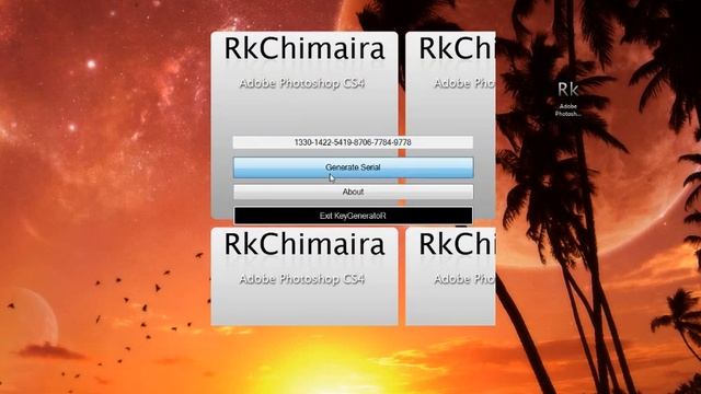 Генератор ключей для фотошоп CS4 смотреть онлайн