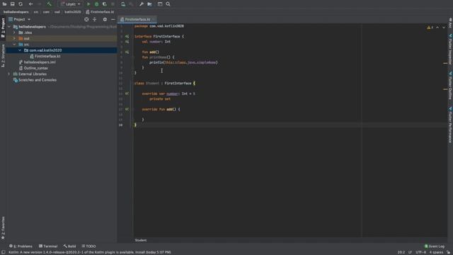 C3. Lập trình Kotlin - Interface смотреть онлайн