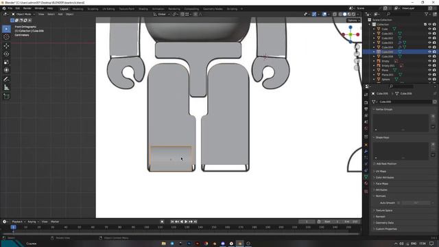 Bearbrick In Blender 3d/3d 3d Modeling