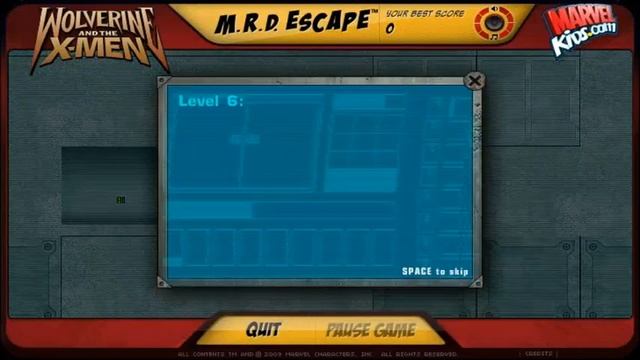 Wolverine and the X-Men: M.R.D. Escape Game: Level 1-8 смотреть онлайн