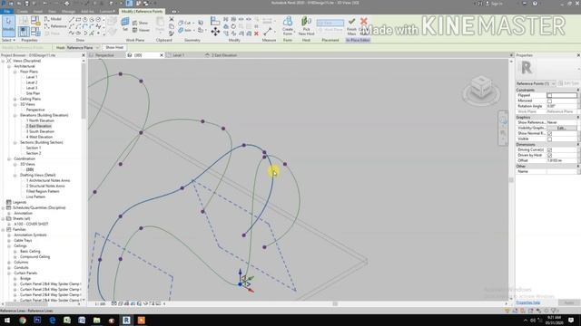 RD016. Modeling Tutorial. Organic Shell Structure in Revit. смотреть онлайн