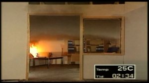 Ставим опыт - развитие пожара в обычной квартире