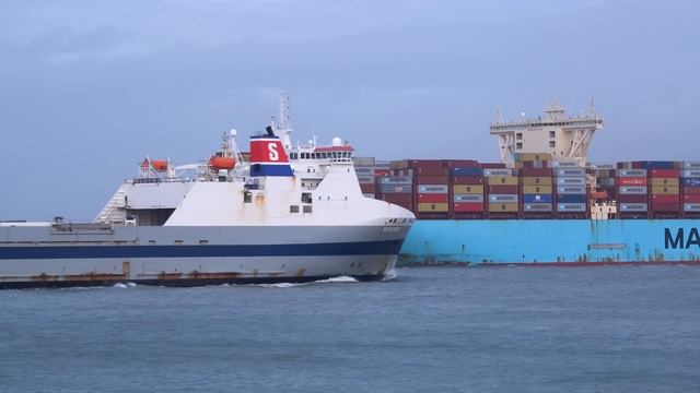 BIG SHIPS AT ROTTERDAM PORT - 4K SHIPSPOTTING JANAUARY 2023 смотреть онлайн