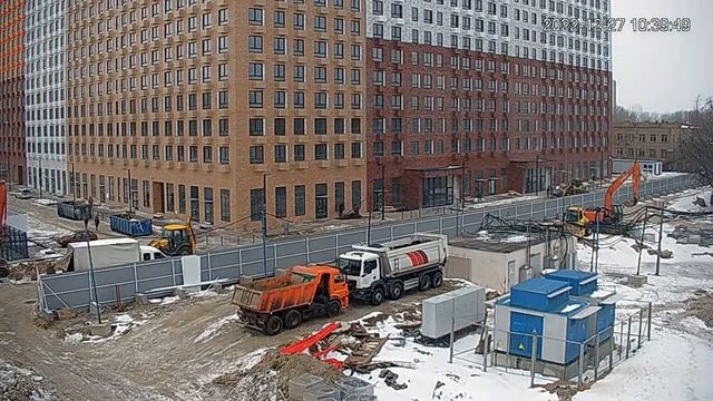 ПИК Кольская 8 ( камера 1 ) таймлапс с 24-12-2022 по 30-12-2022 смотреть онлайн