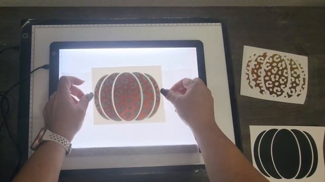 Layering Adhesive Vinyl with a LED Light Pad From Creative Design & Supply #lightbox смотреть онлайн