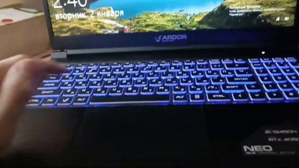 Ardor Gaming кто? ноутбук neo 302