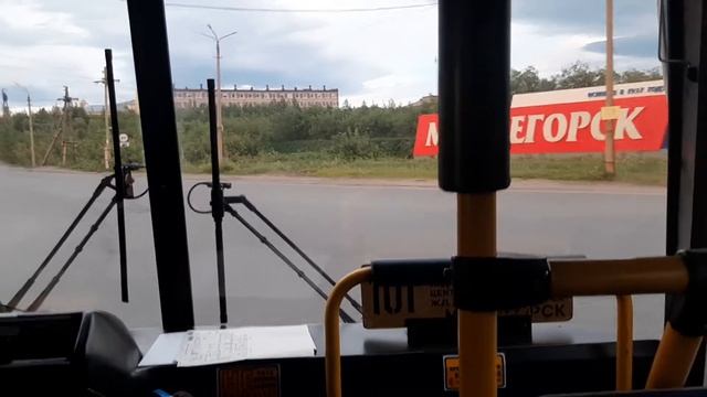 поездка в Мончегорск с севера трассы до автостанции смотреть онлайн