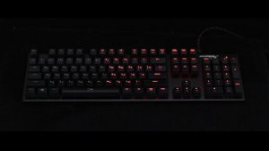 Подсветка клавиатуры HyperX Alloy FPS